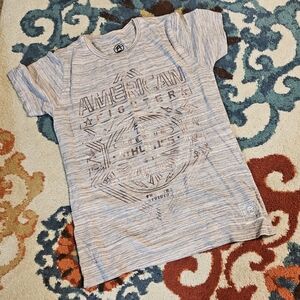 American Fighter Gray Short Sleeve Tee
